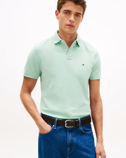 Tommy Hilfiger 1985 Regular Fit Mens Polo - Crushed Mint