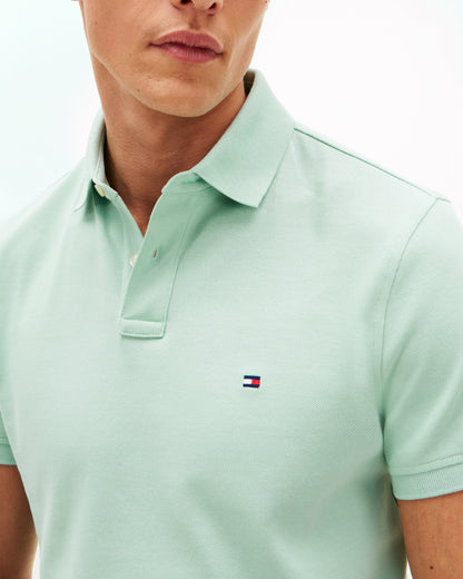 Tommy Hilfiger 1985 Regular Fit Mens Polo - Crushed Mint