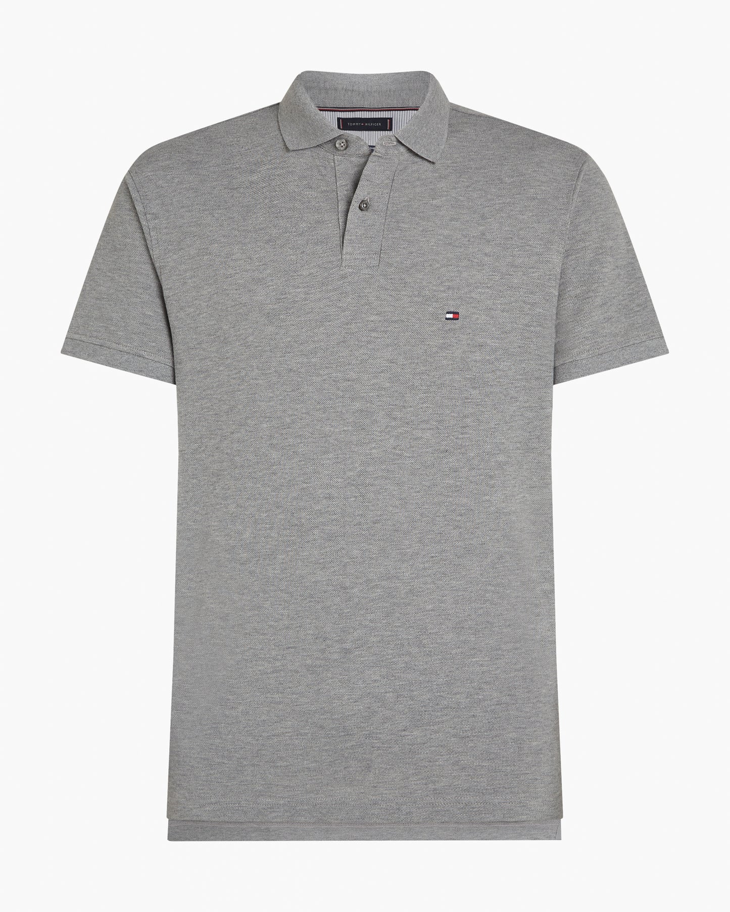 Tommy Hilfiger 1985 Regular Fit Mens Polo - Medium Grey Heather