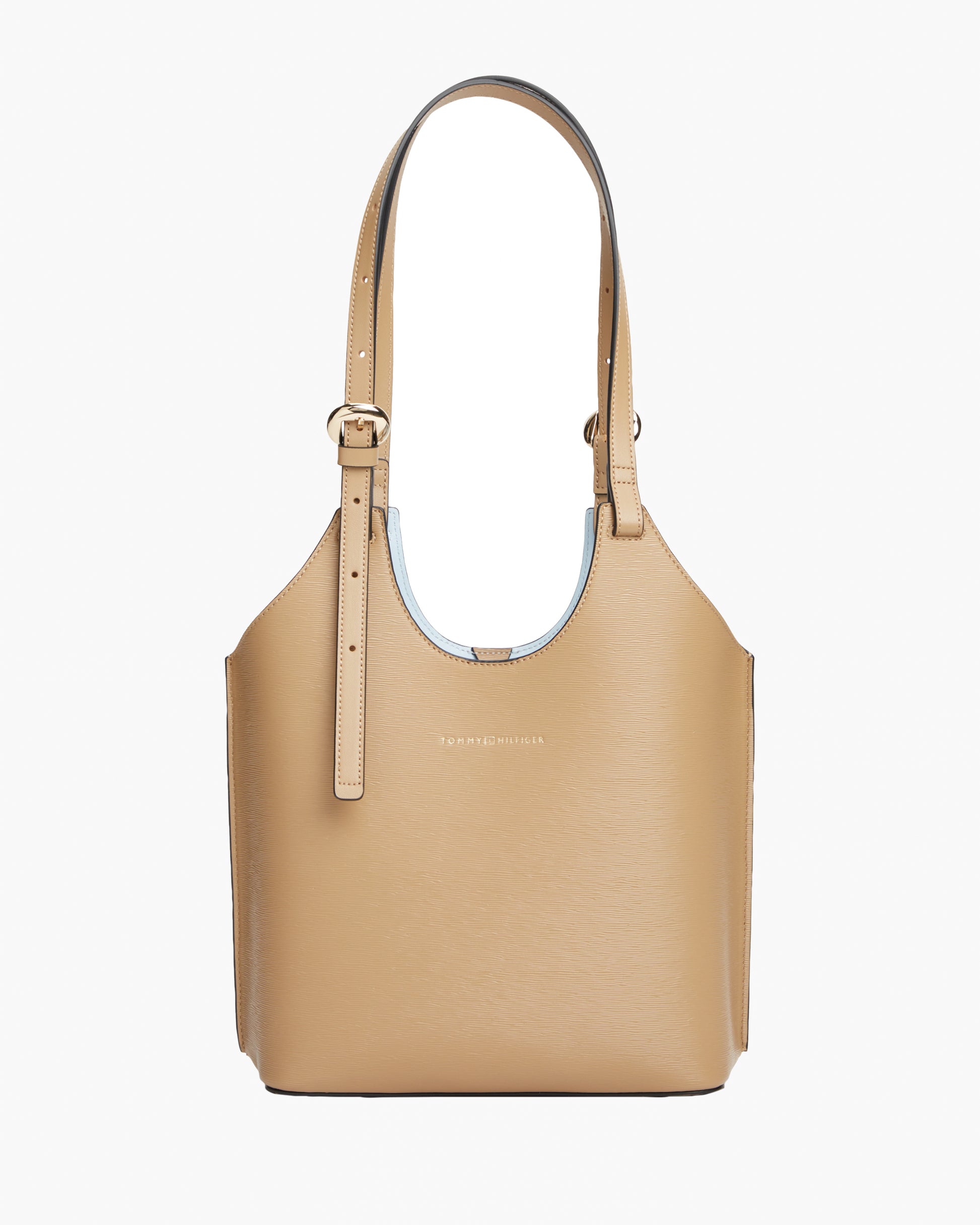 Tommy Hilfiger TH Modern Womens Mini Tote Bag - Safari Canvas | CHO | Designer Womens Tote Bags