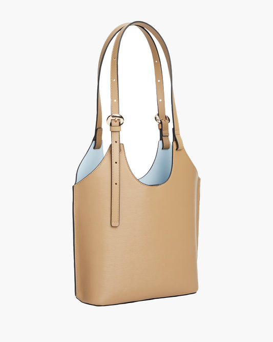 Tommy Hilfiger TH Modern Womens Mini Tote Bag - Safari Canvas | CHO | Designer Womens Tote Bags