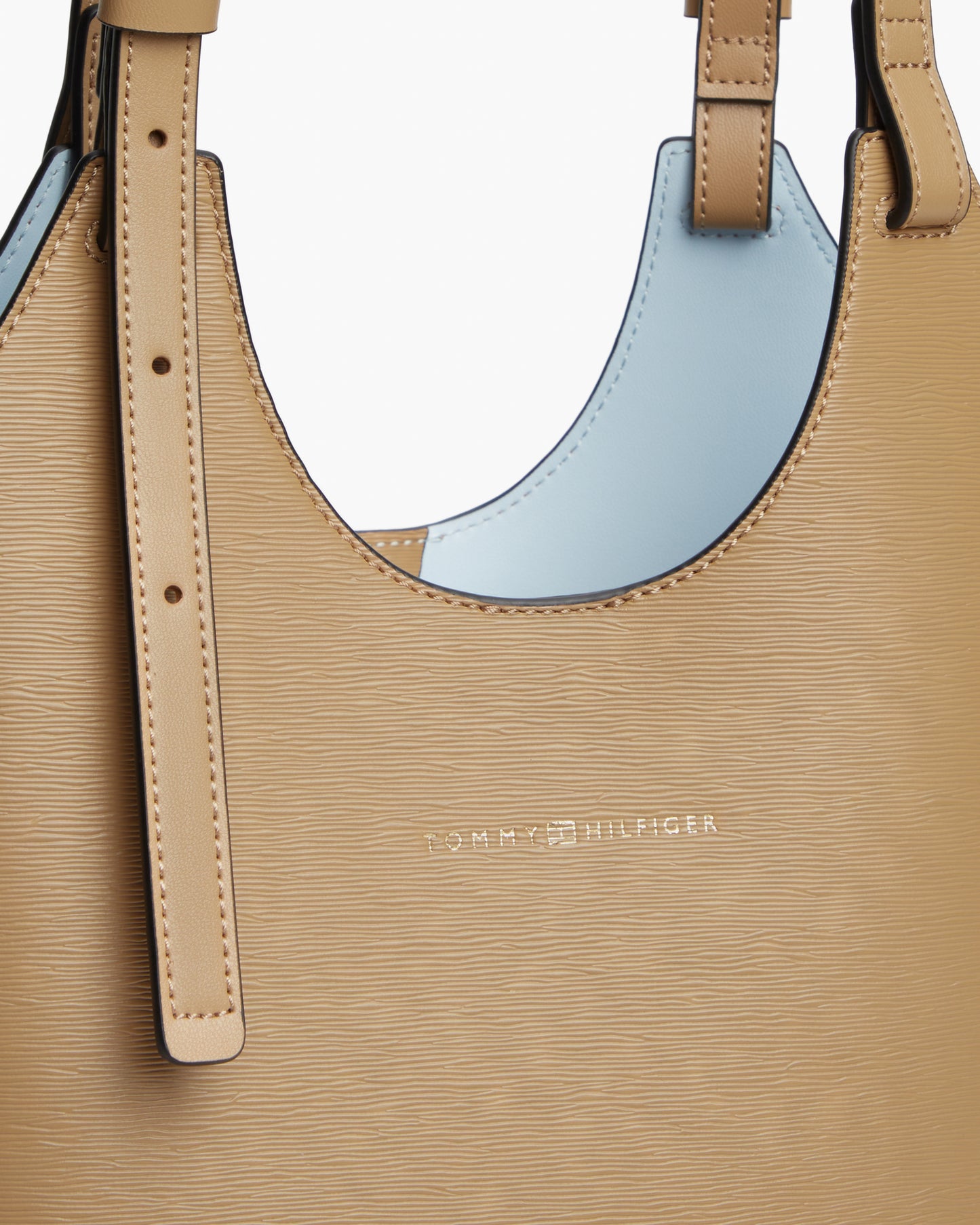 Tommy Hilfiger TH Modern Womens Mini Tote Bag - Safari Canvas | CHO | Designer Womens Tote Bags