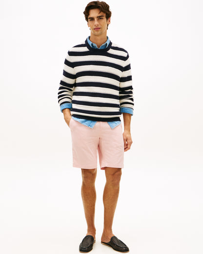 Tommy Hilfiger Denton 9.5 Inch Essential Mens Twill Shorts - Delicate Petal