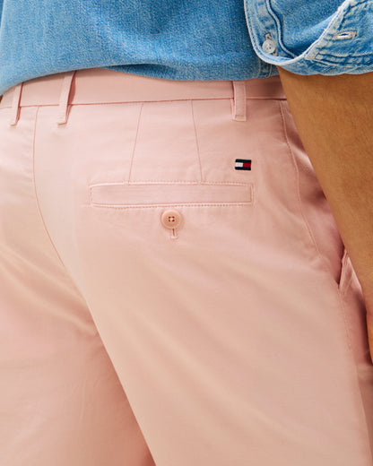 Tommy Hilfiger Denton 9.5 Inch Essential Mens Twill Shorts - Delicate Petal