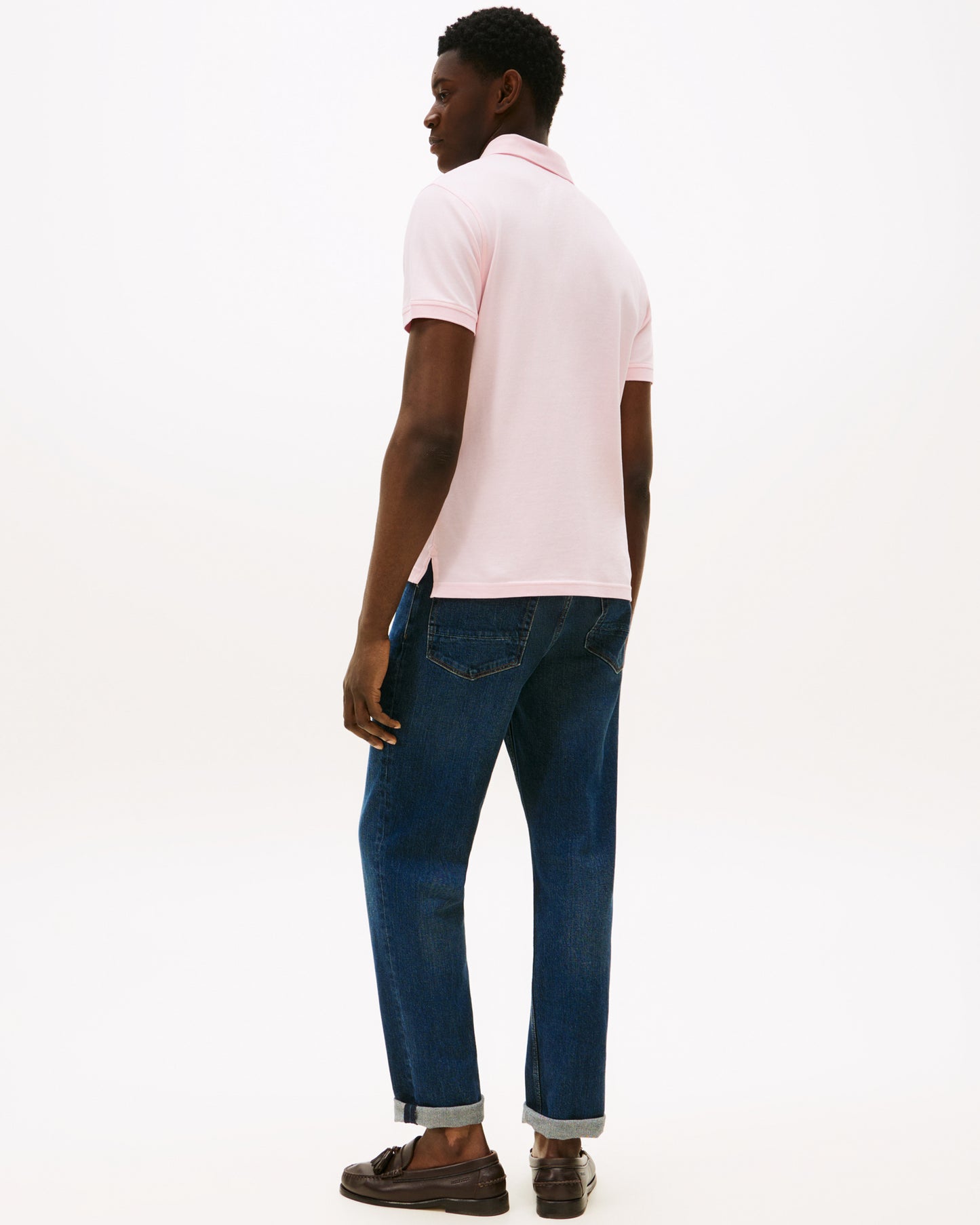 Tommy Hilfiger 1985 Regular Fit Mens Polo - Pink Lily