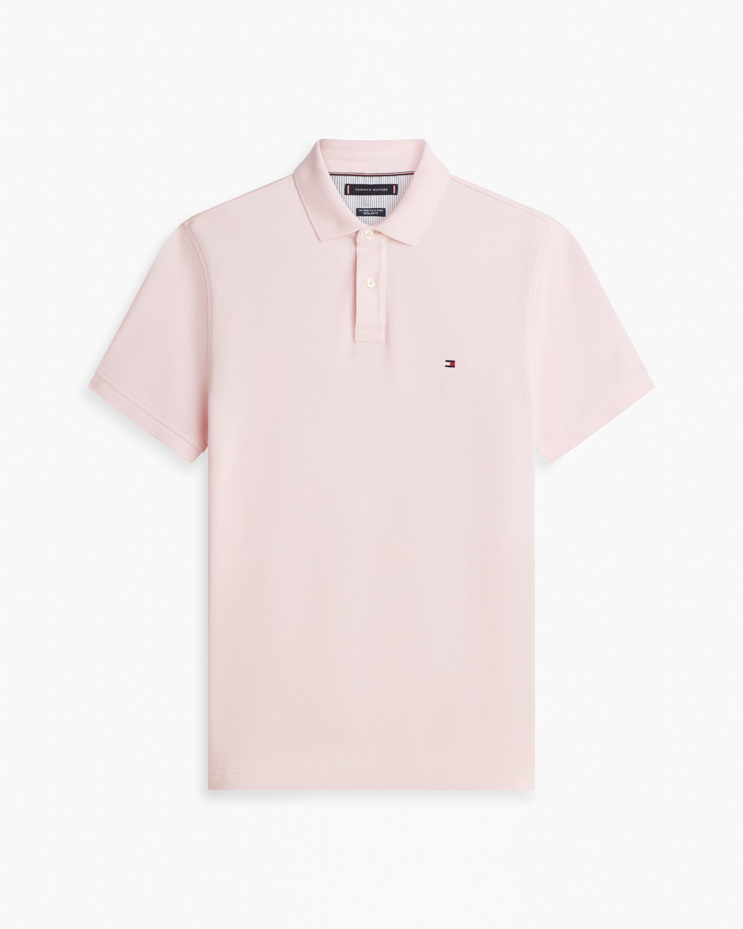 Tommy Hilfiger 1985 Regular Fit Mens Polo - Pink Lily