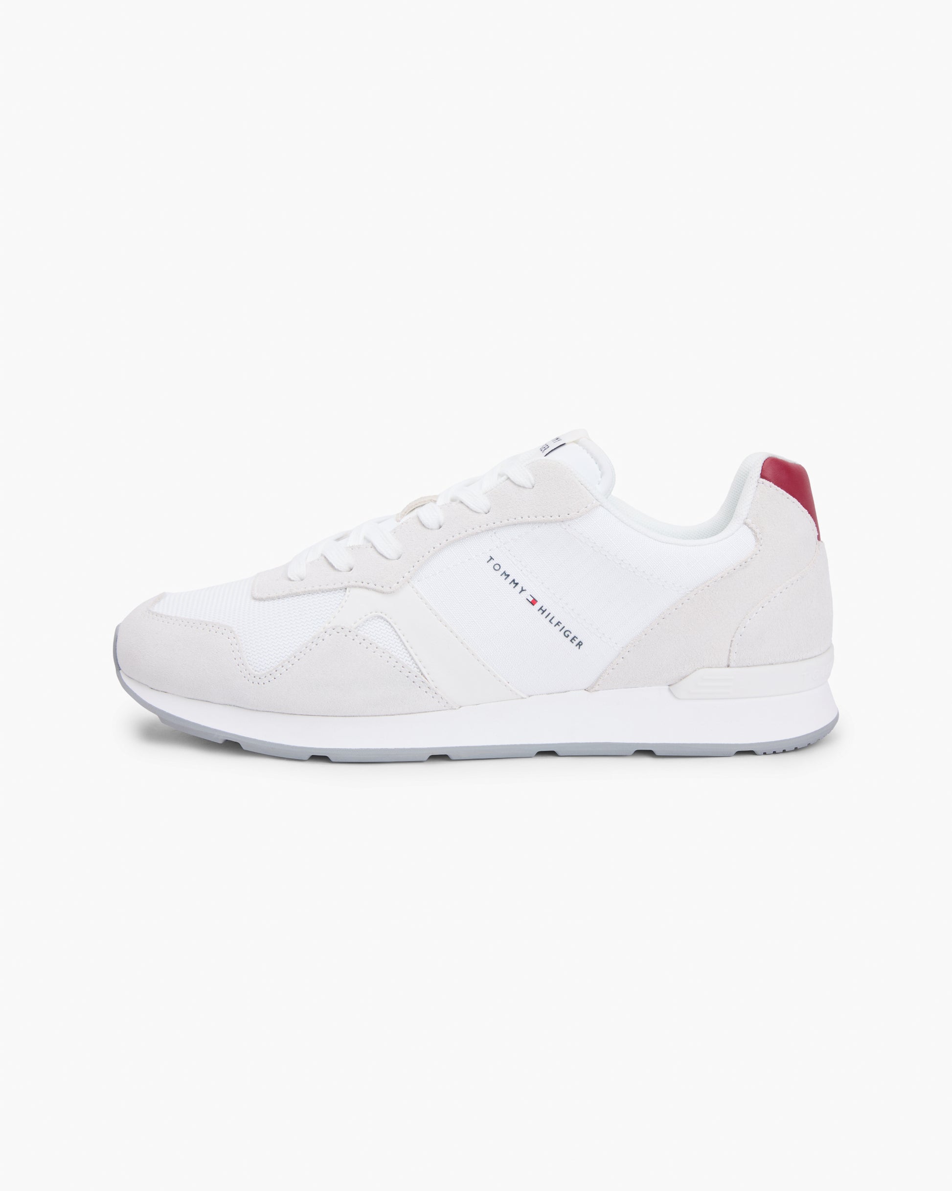Tommy Hilfiger Maxlite Mix Mens Trainers - White | CHO | Designer Mens Trainers