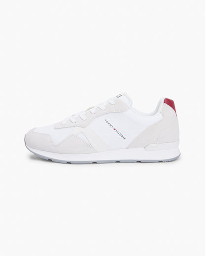 Tommy Hilfiger Maxlite Mix Mens Trainers - White | CHO | Designer Mens Trainers