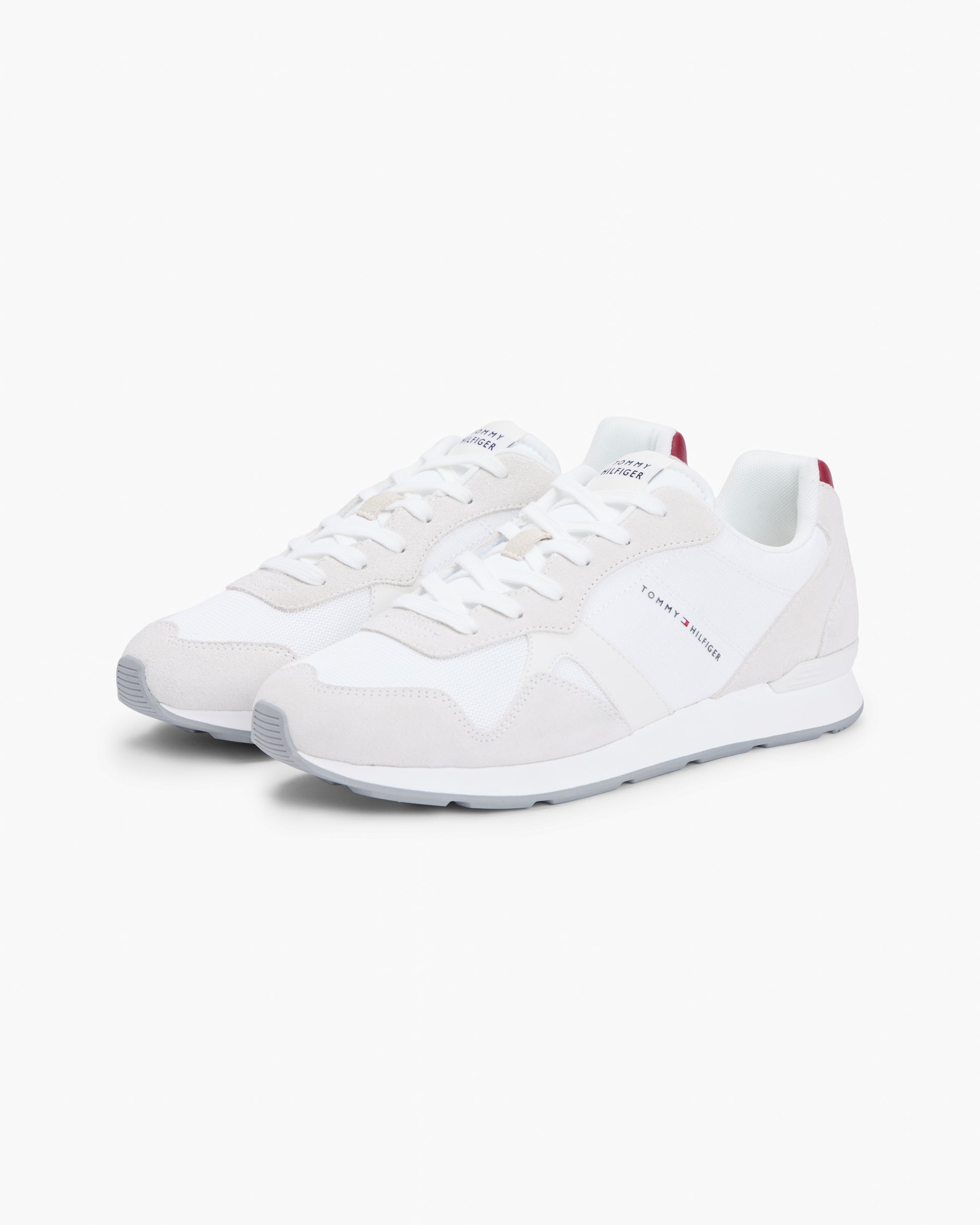 Tommy Hilfiger Maxlite Mix Mens Trainers - White | CHO | Designer Mens Trainers