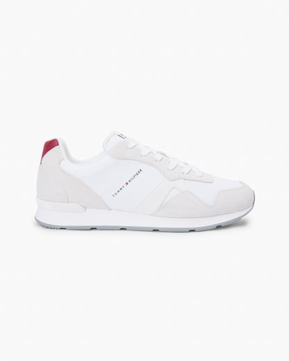 Tommy Hilfiger Maxlite Mix Mens Trainers - White | CHO | Designer Mens Trainers