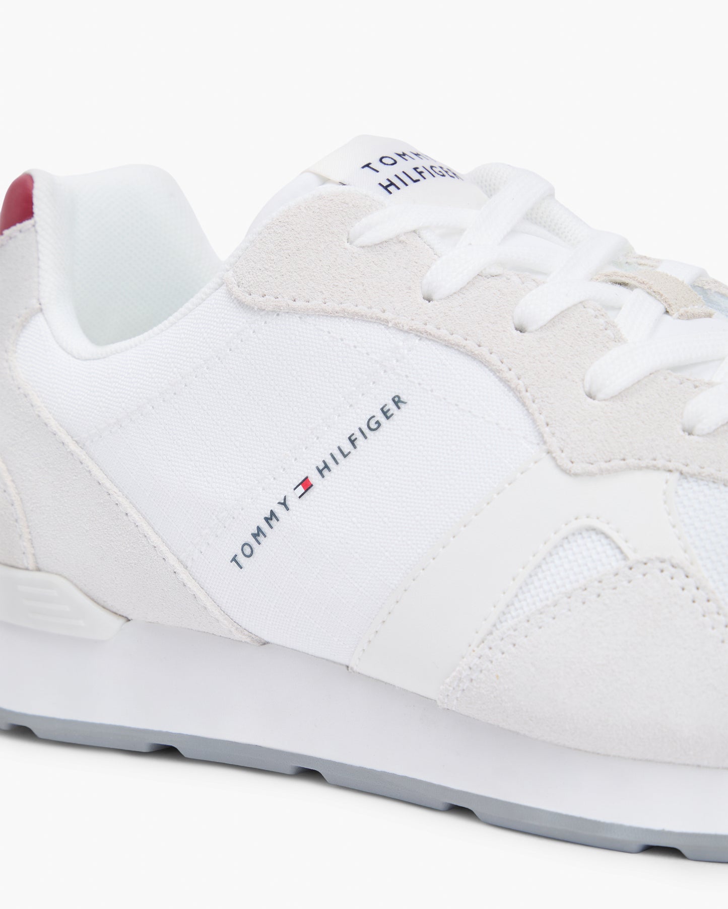 Tommy Hilfiger Maxlite Mix Mens Trainers - White | CHO | Designer Mens Trainers