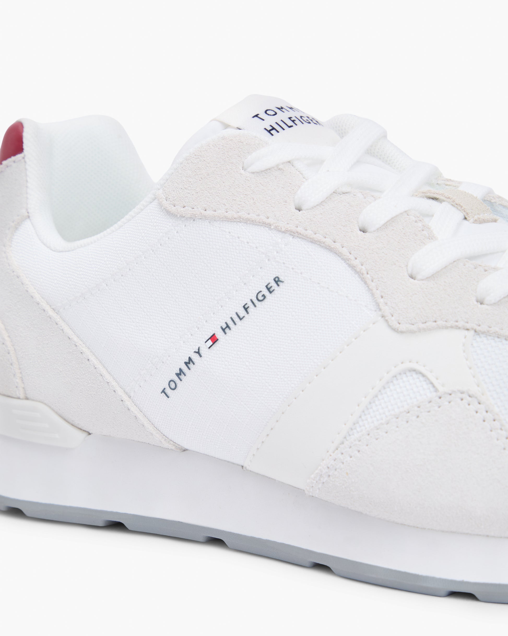 Tommy Hilfiger Maxlite Mix Mens Trainers - White | CHO | Designer Mens Trainers