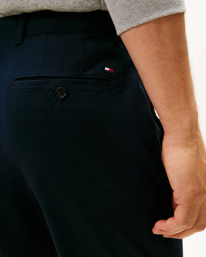 Tommy Hilfiger Core Denton Essential Mens Straight Twill Chinos - Desert Sky