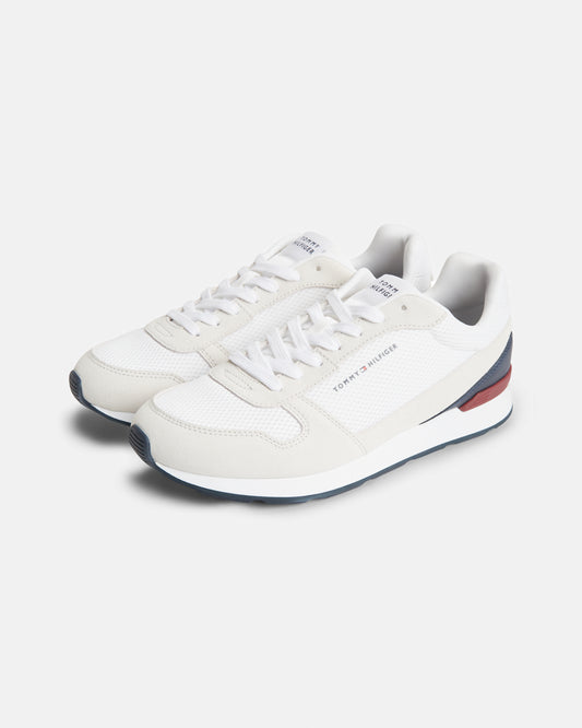 Tommy Hilfiger Light EVA Mens Mesh Trainers - Red/White/Blue