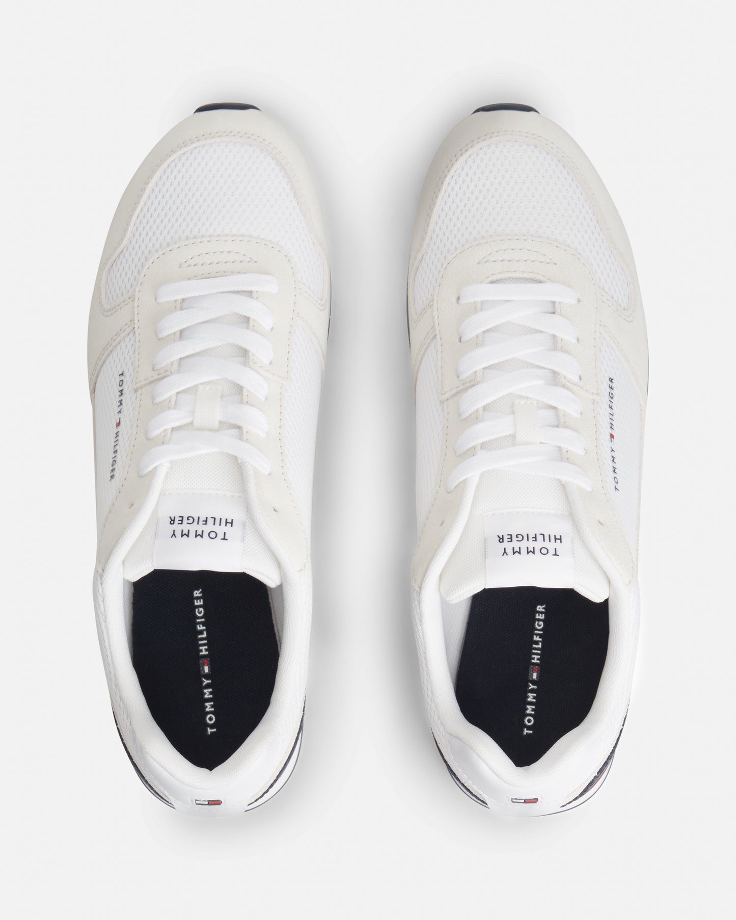 Tommy Hilfiger Light EVA Mens Mesh Trainers - Red/White/Blue | CHO | Designer Mens Trainers