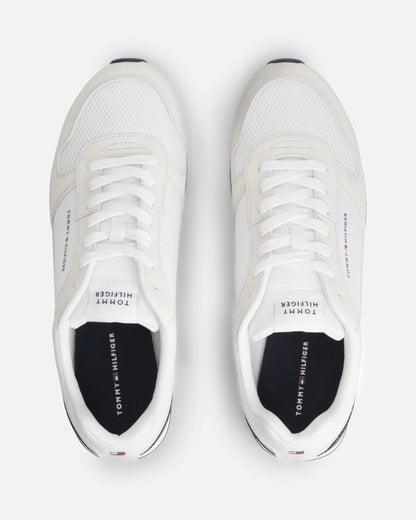 Tommy Hilfiger Light EVA Mens Mesh Trainers - Red/White/Blue | CHO | Designer Mens Trainers