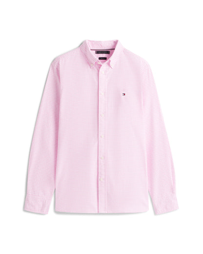 Tommy Hilfiger Heritage Oxford Gingham Mens Shirt - Rose Petal/Check