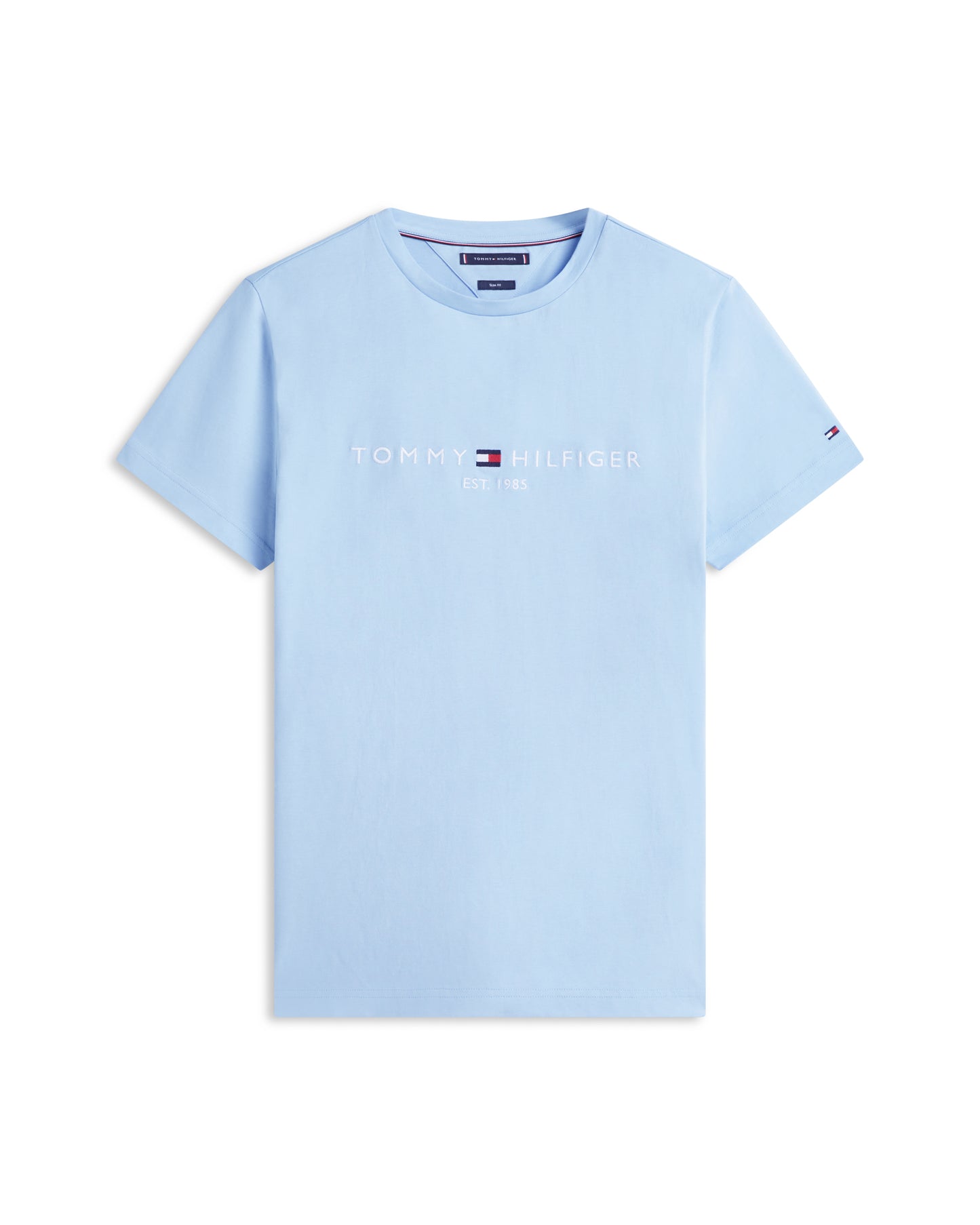Tommy Hilfiger Tommy Logo Basic Mens T-Shirt - Well Water