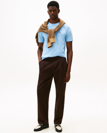 Tommy Hilfiger Essential Seasonal Regular Fit Solid Mens T-Shirt - Well Water