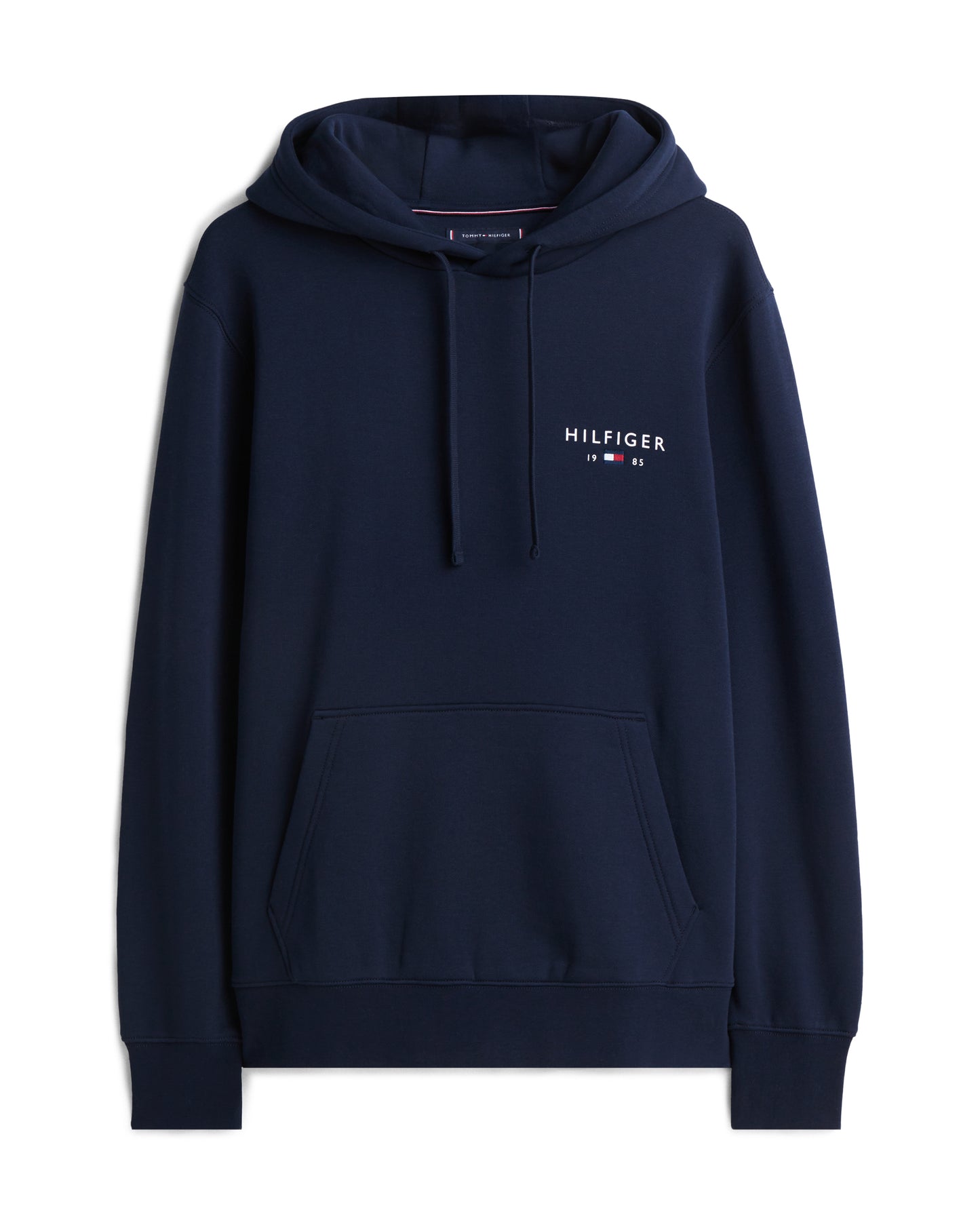 Tommy Hilfiger Brand Love Mens Small Hilfiger Logo Hoodie - Desert Sky