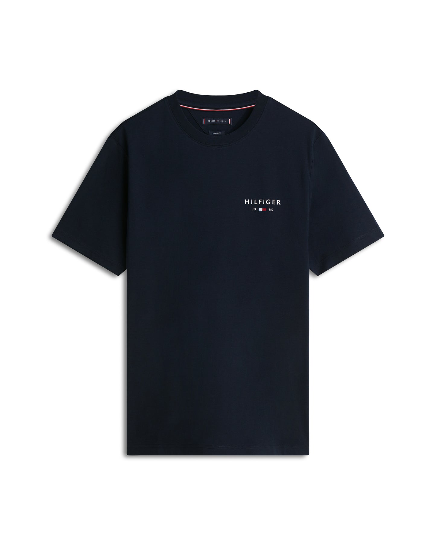 Tommy Hilfiger Brand Love Mens Small Hilfiger Logo T-Shirt - Desert Sky
