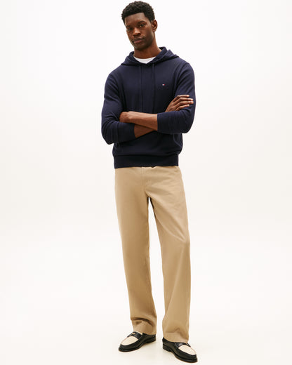 Tommy Hilfiger Essential Cotton Mens Hoodie - Desert Sky