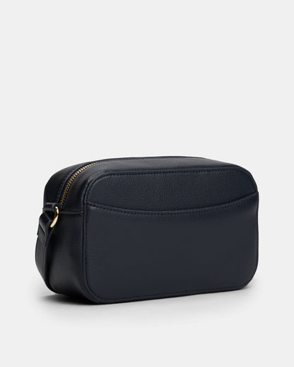 Tommy Hilfiger Logo Womens Camera Bag - Space Blue - CHO - Designer Womens Shoulder Bag