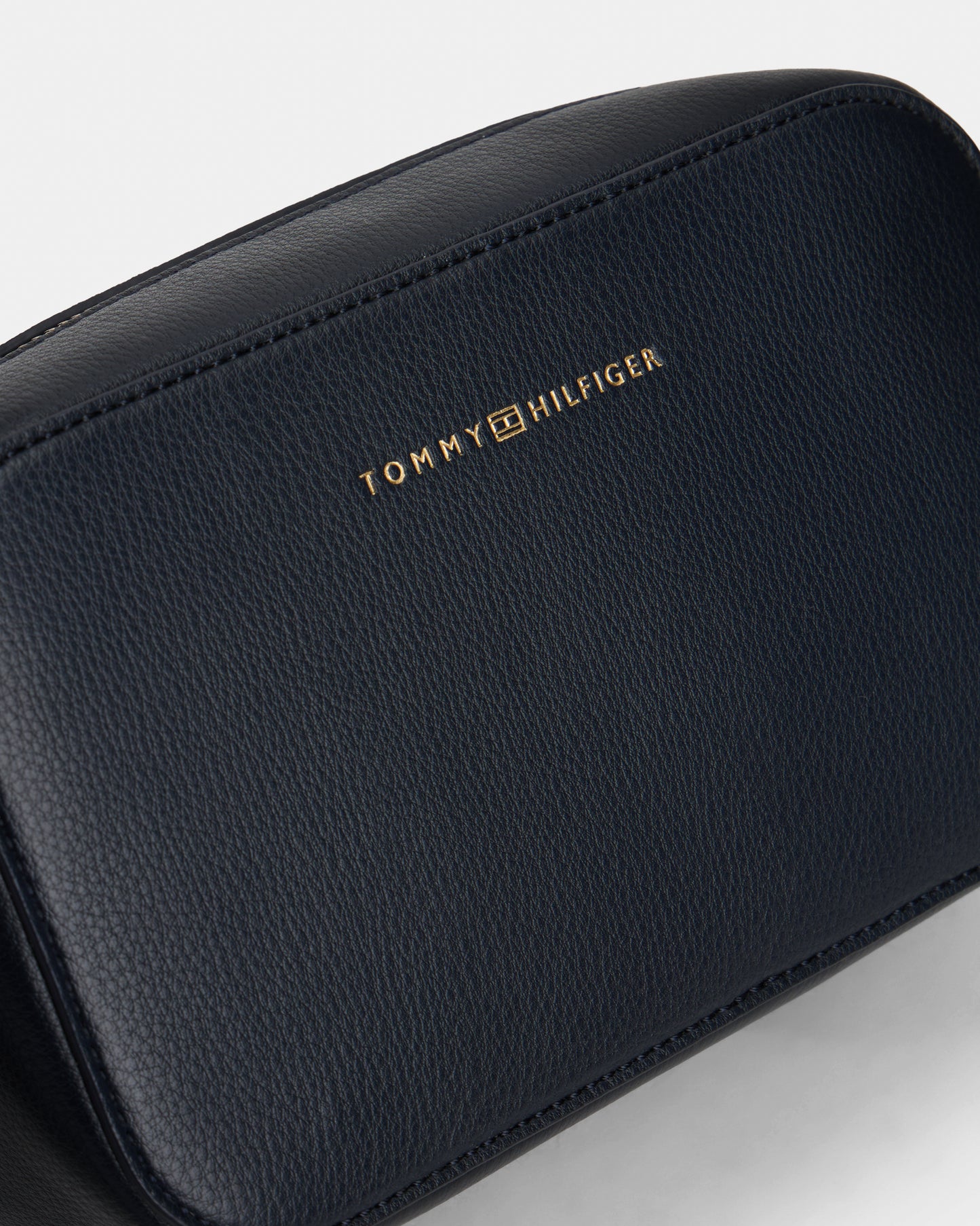 Tommy Hilfiger Logo Womens Camera Bag - Space Blue - CHO - Designer Womens Shoulder Bag