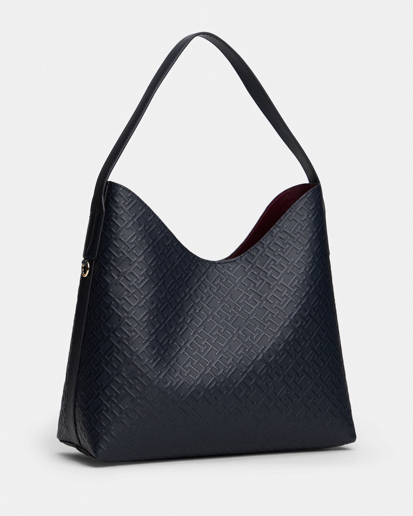 Tommy Hilfiger Icon Womens Shoulder Bag Mono - Space Blue - CHO - Designer Womens Shoulder Bag