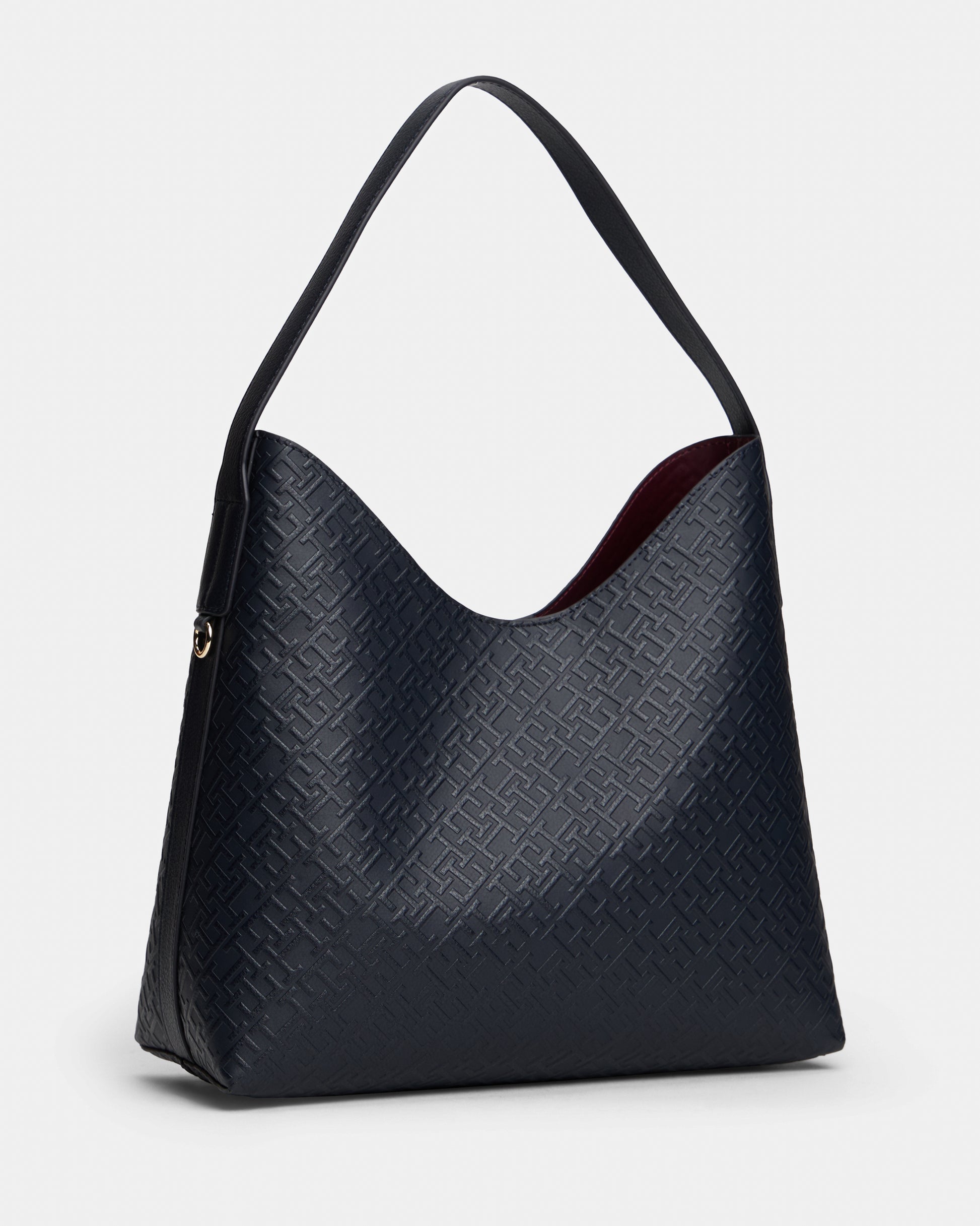 Tommy Hilfiger Icon Womens Shoulder Bag Mono - Space Blue - CHO - Designer Womens Shoulder Bag