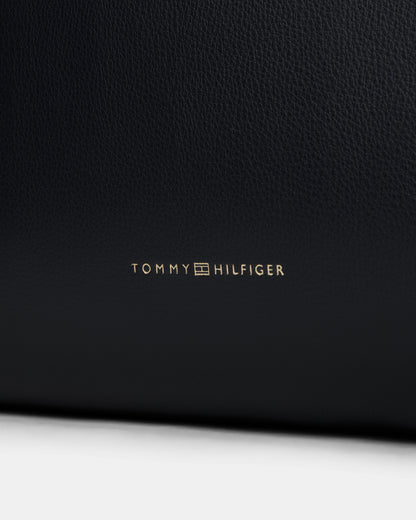 Tommy Hilfiger Logo Womens Tote - Space Blue - CHO - Designer Womens Tote Bag