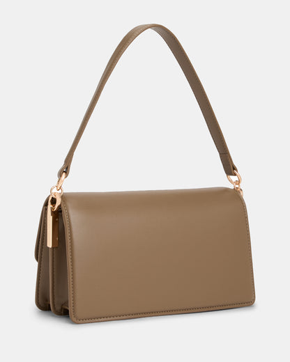 Tommy Hilfiger Heritage Conv Womens Crossover - Nordic Taupe - CHO - Designer Womens Shoulder Bag