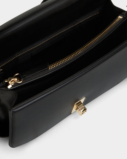 Tommy Hilfiger TH Heritage Convertible Womens Crossover Bag - Black | CHO | Designer Womens Crossover Bags