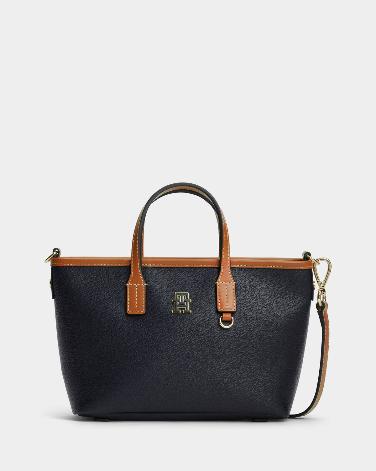 Tommy Hilfiger Monoplay Womens Mini Tote Bag - Space Blue | CHO | Designer Womens Tote Bags