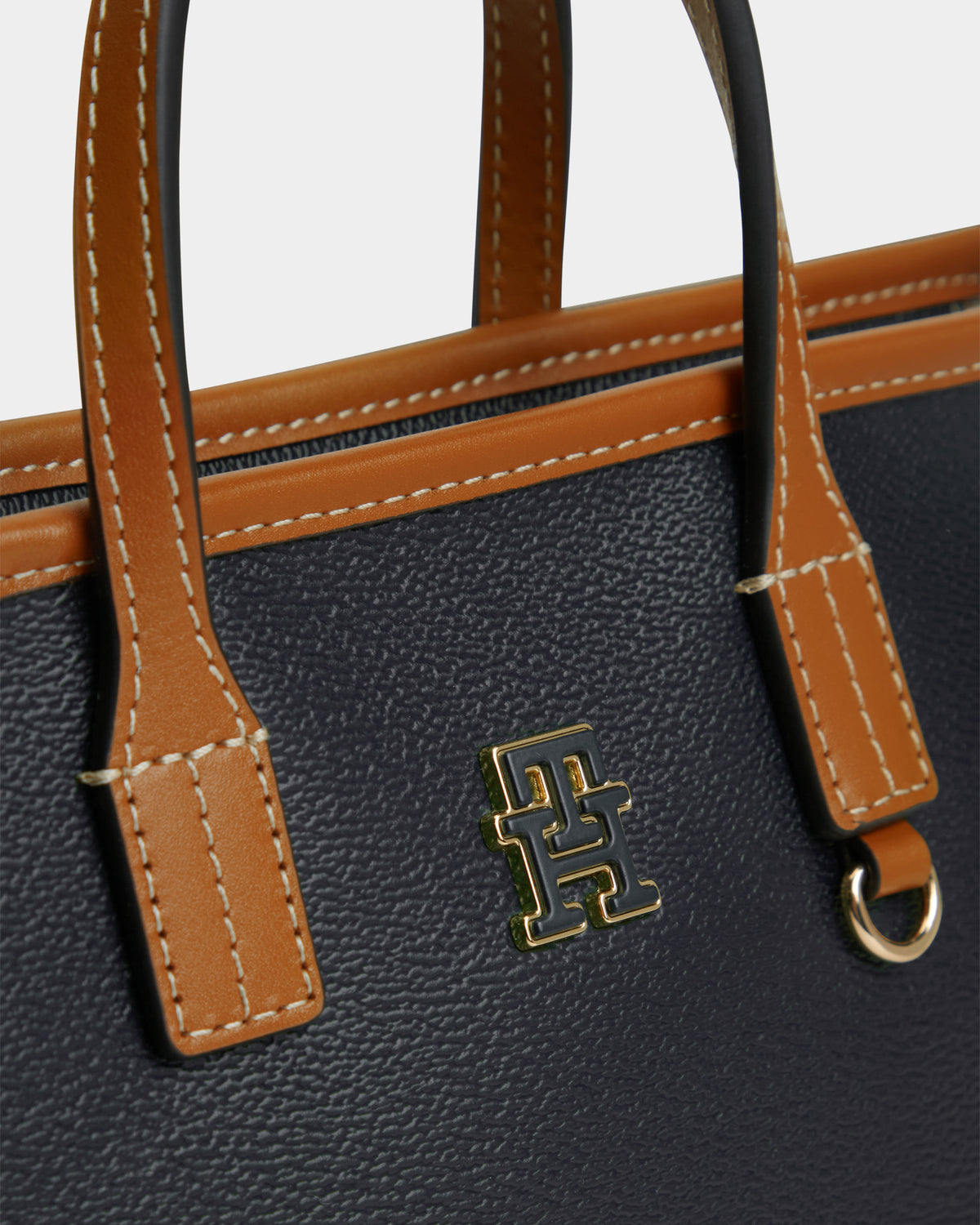Tommy Hilfiger Monoplay Womens Mini Tote Bag - Space Blue | CHO | Designer Womens Tote Bags