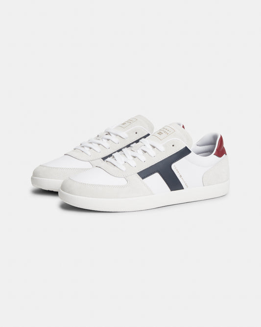 Tommy Hilfiger TH Tribeca Mix Mens Trainers - White