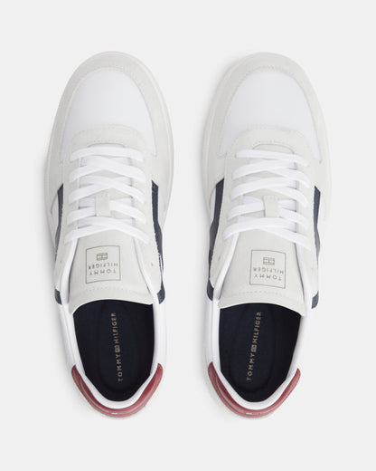 Tommy Hilfiger TH Tribeca Mix Mens Trainers - White