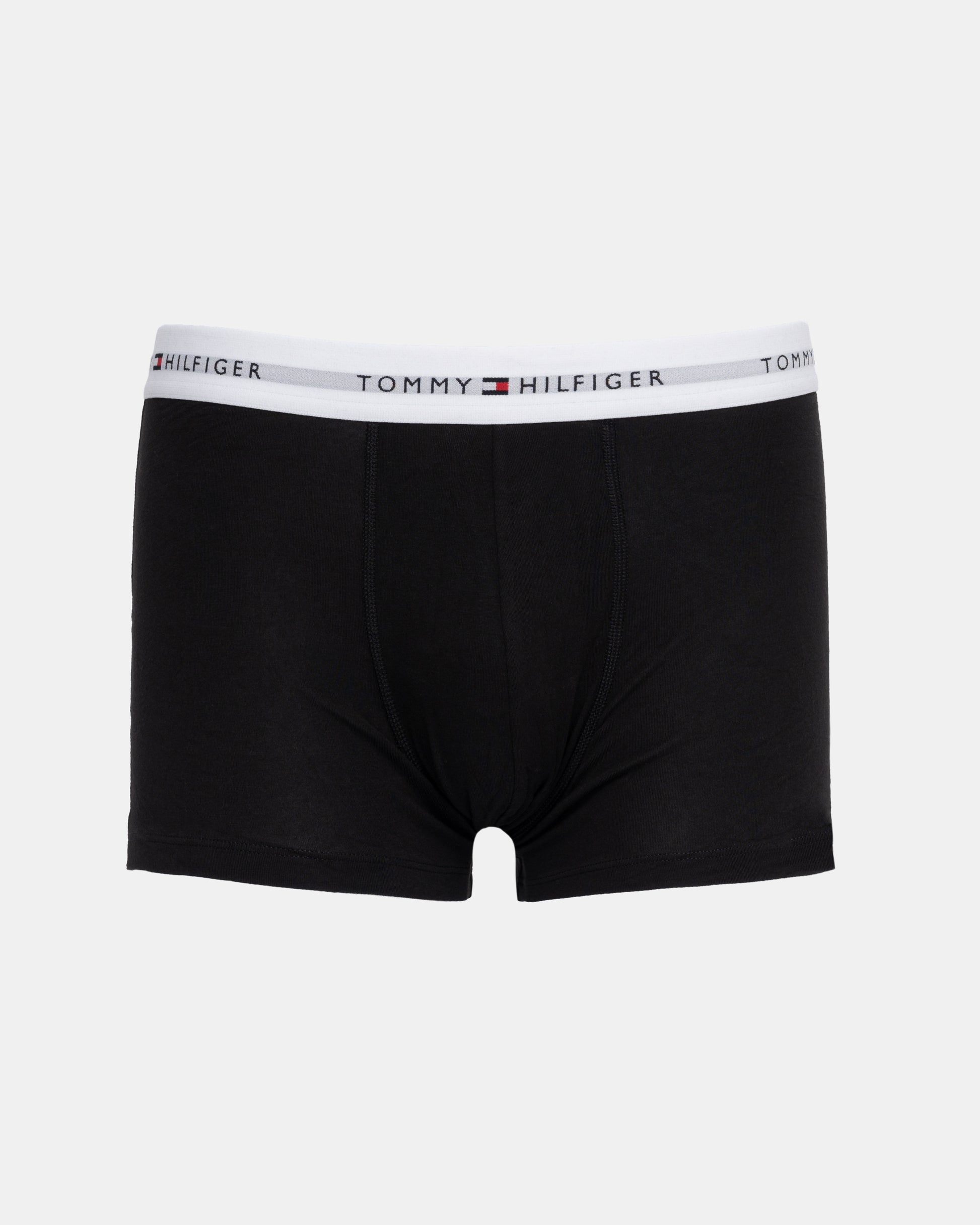 Tommy Hilfiger 3-Pack Logo Waistband Mens Trunks in White
