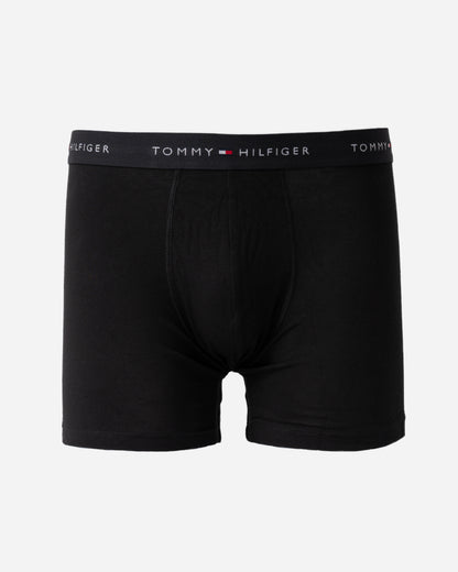 5-Pack of Tommy Hilfiger Logo Waistband Mens Boxer Briefs in Black