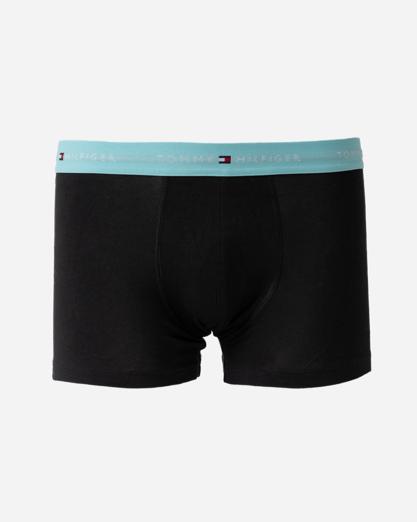 Tommy Hilfiger 5-Pack Logo Waistband Mens Trunks in Blue