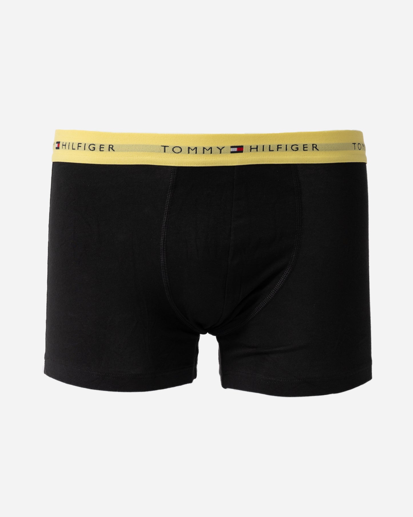 Tommy Hilfiger 5-Pack Logo Waistband Mens Trunks in Yellow