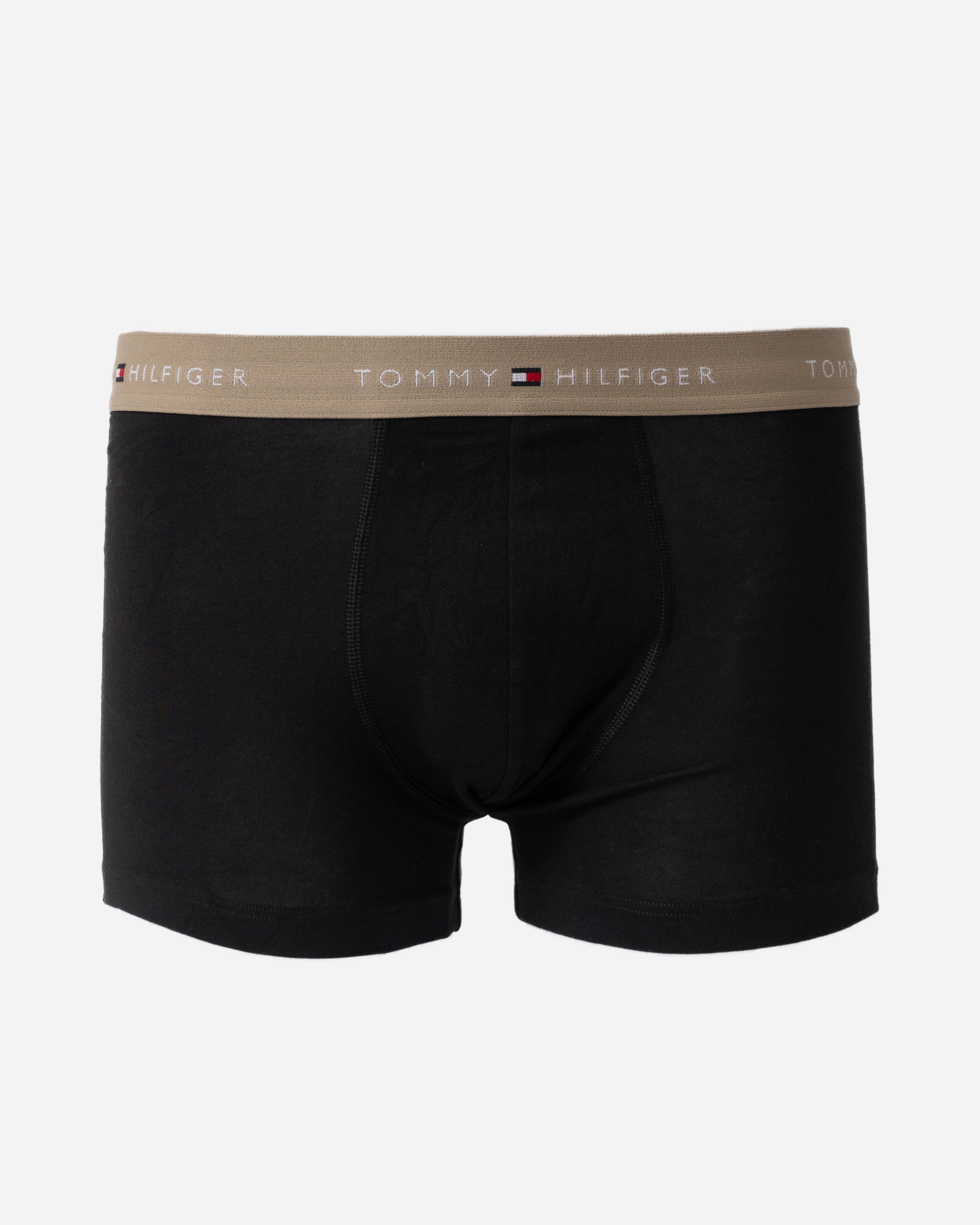 Tommy Hilfiger 5-Pack Logo Waistband Mens Trunks in Green