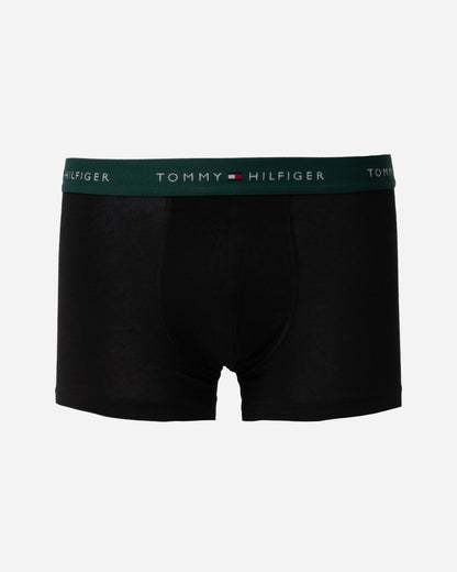 Tommy Hilfiger 5 Pack Mens Waistband Trunks - B-Blue/Brown/White/Orange/Green