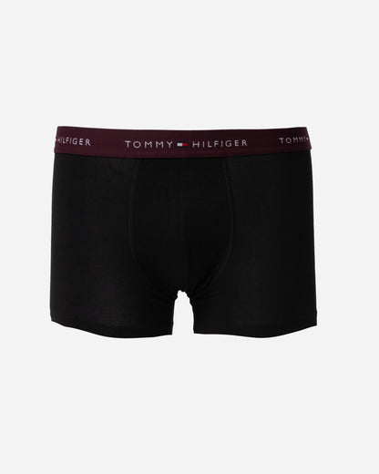 Tommy Hilfiger 5 Pack Mens Waistband Trunks - B-Blue/Brown/White/Orange/Green