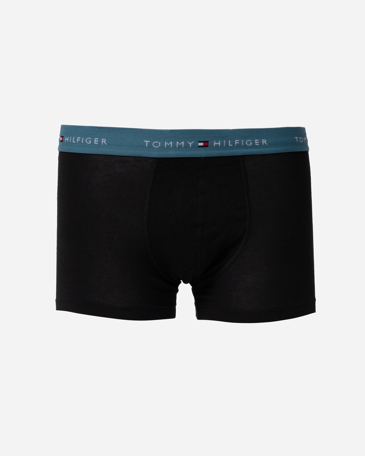 Tommy Hilfiger 5 Pack Mens Waistband Trunks - B-Blue/Grey/Navy/Black/White