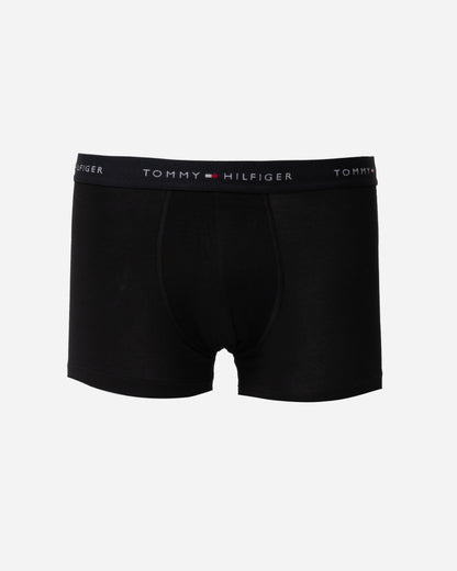 Tommy Hilfiger 5 Pack Mens Waistband Trunks - B-Blue/Grey/Navy/Black/White