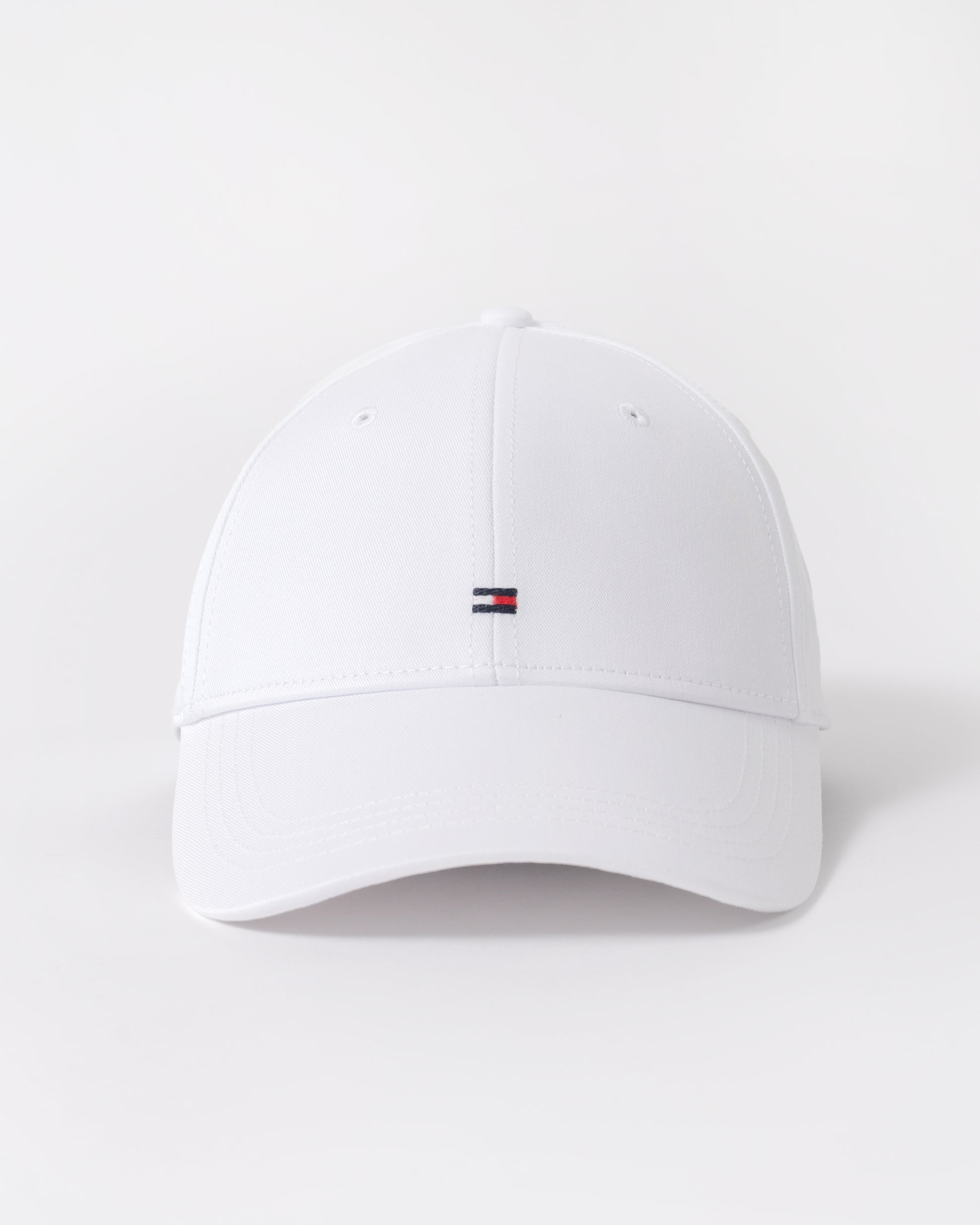 front of Tommy Hilfiger Classic Baseball Cap in Classic White
