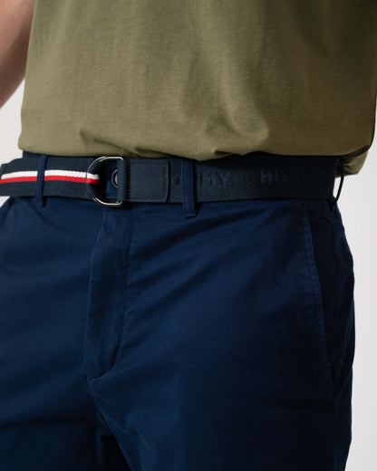 Tommy Hilfiger Denton 9.5" Essential Mens Twill Shorts - Carbon Navy