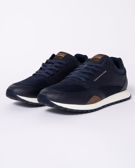 Tommy Hilfiger EVA Mix New Runner Mens Trainer - Desert Sky