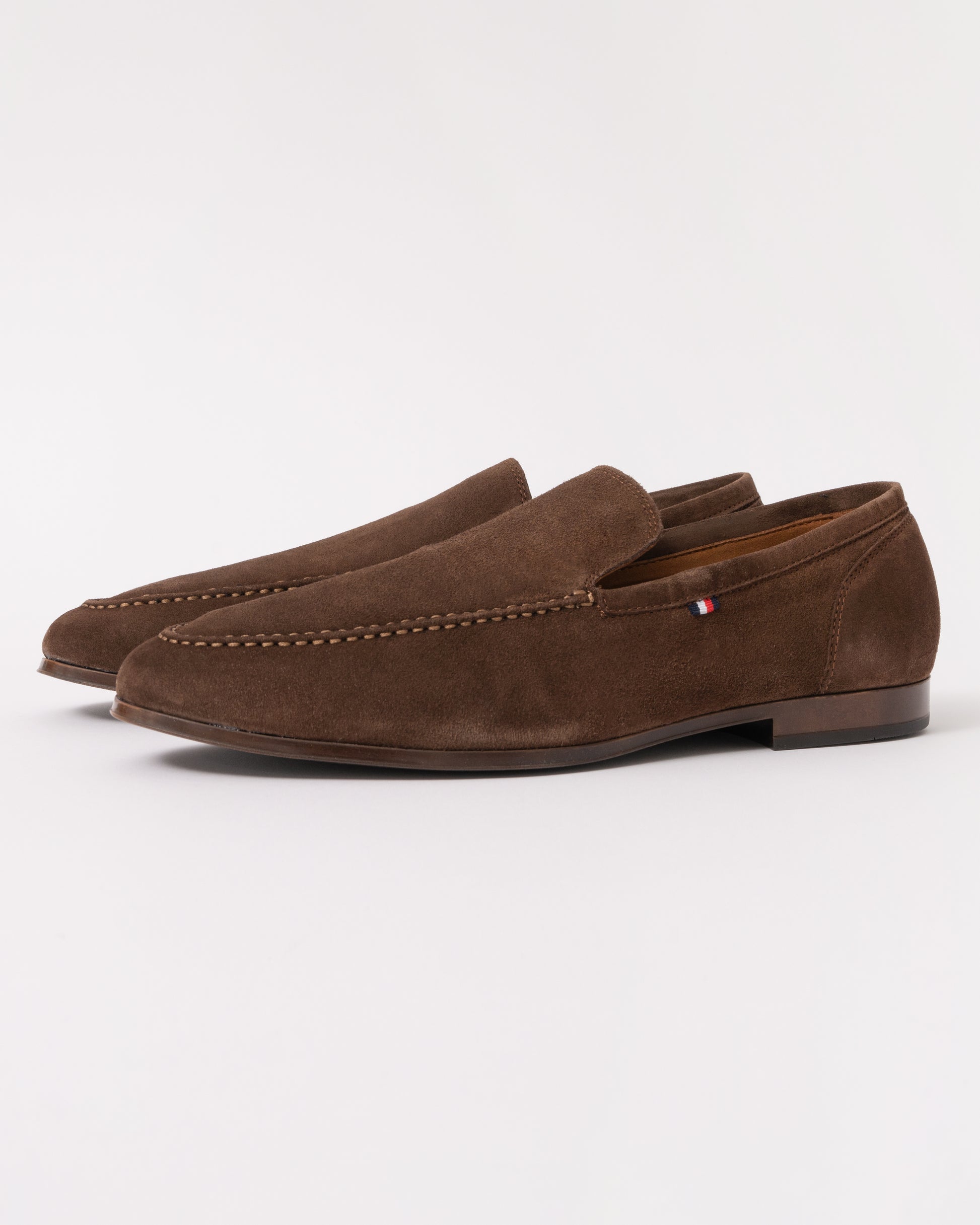 Tommy Hilfiger Flexible Suede Mens Loafer - Legacy Brown CHO Tommy Hilfiger Flexible Suede Mens Loafer - Legacy Brown CHO